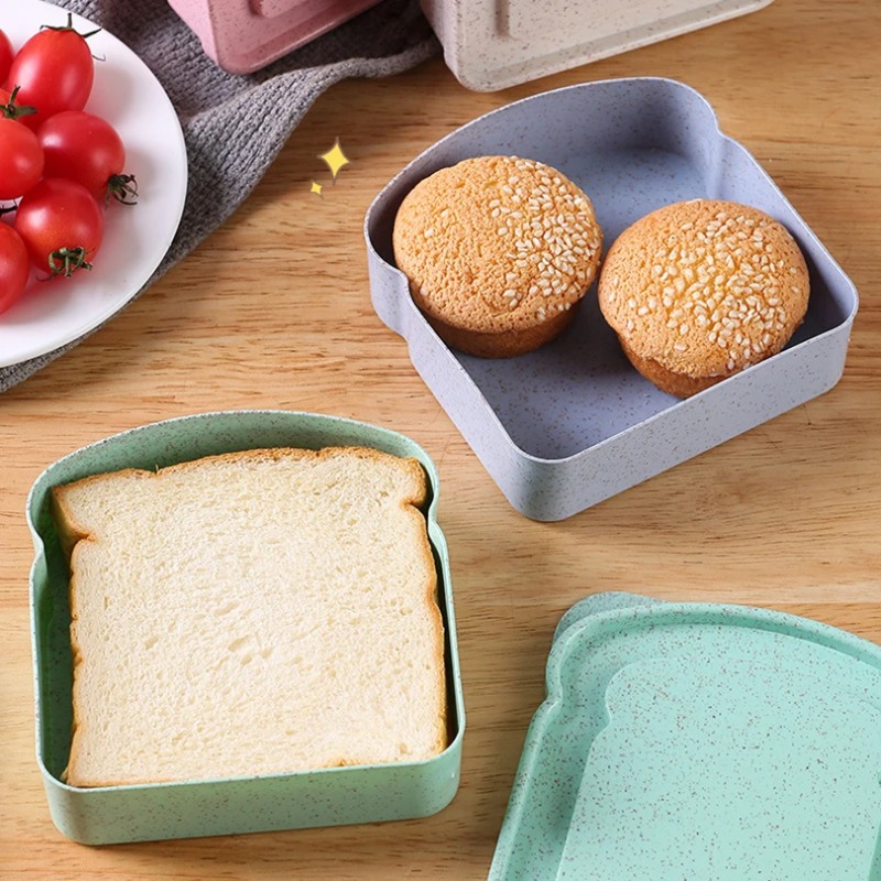 1/4pcs Reusable Bento Sandwich - Kitchen Baking Tray Organizer ulasan dan harga