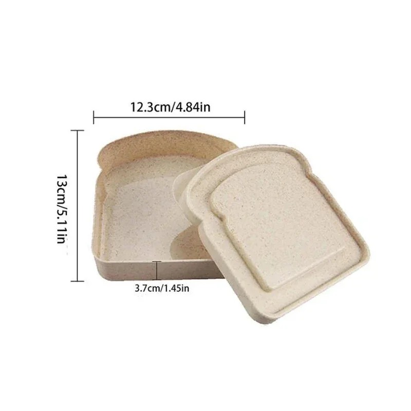1/4pcs Reusable Bento Sandwich - Kitchen Baking Tray Organizer ulasan dan harga