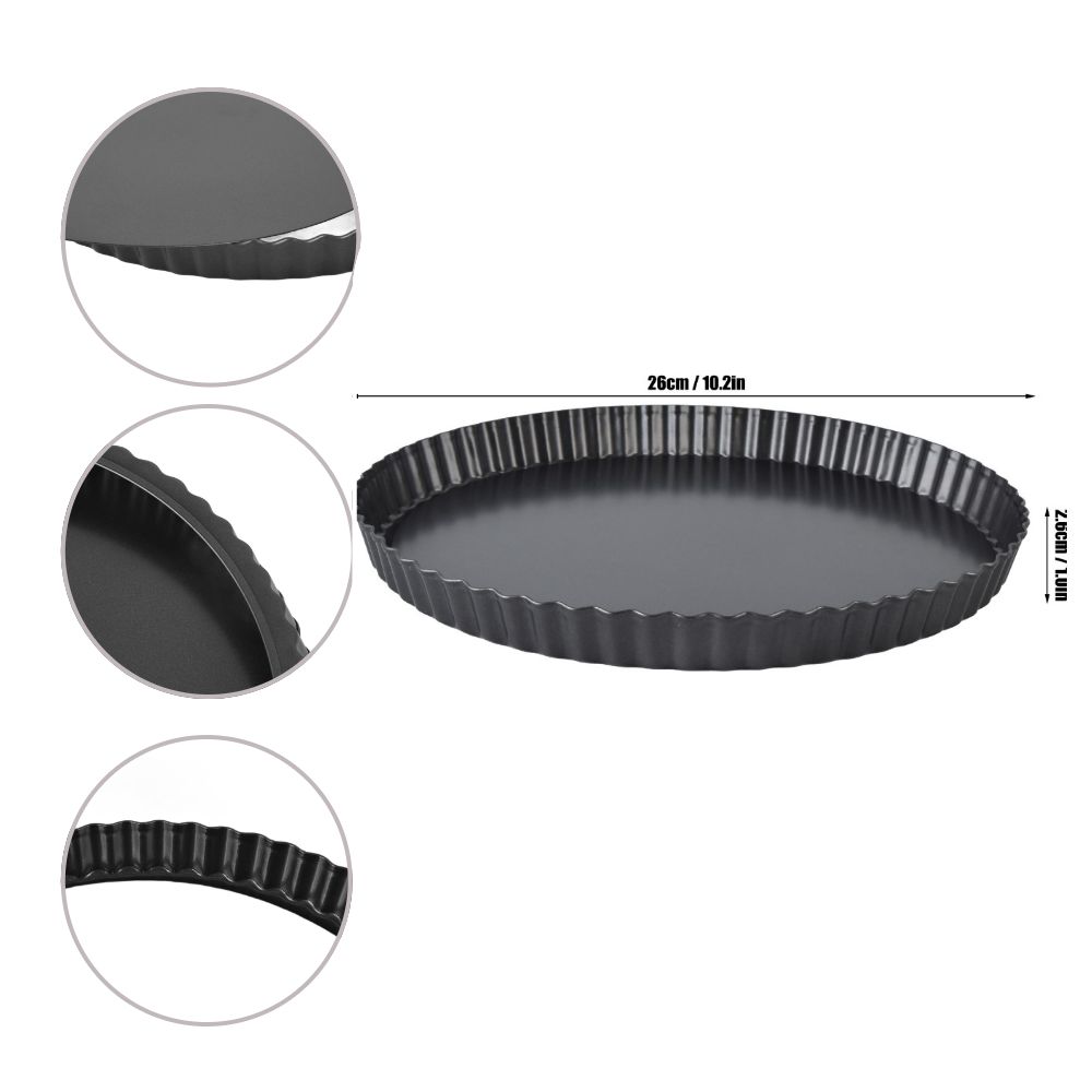 Professional Carbon Steel Tart - Tart Pan Loose ulasan dan harga