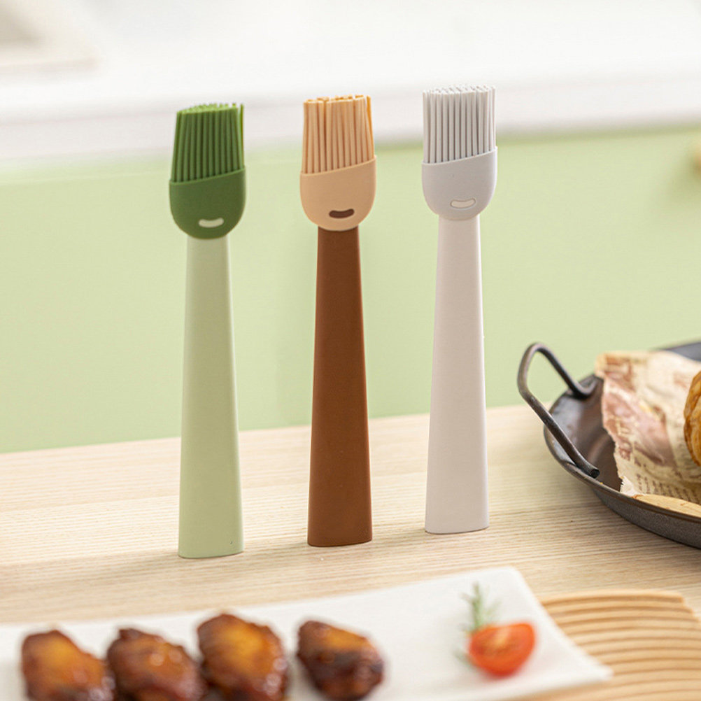 3Pcs High-Durability Silicone  - Pastry Brush Silicone ulasan dan harga