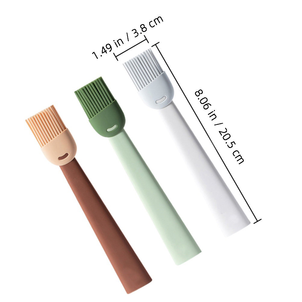 3Pcs High-Durability Silicone  - Pastry Brush Silicone ulasan dan harga