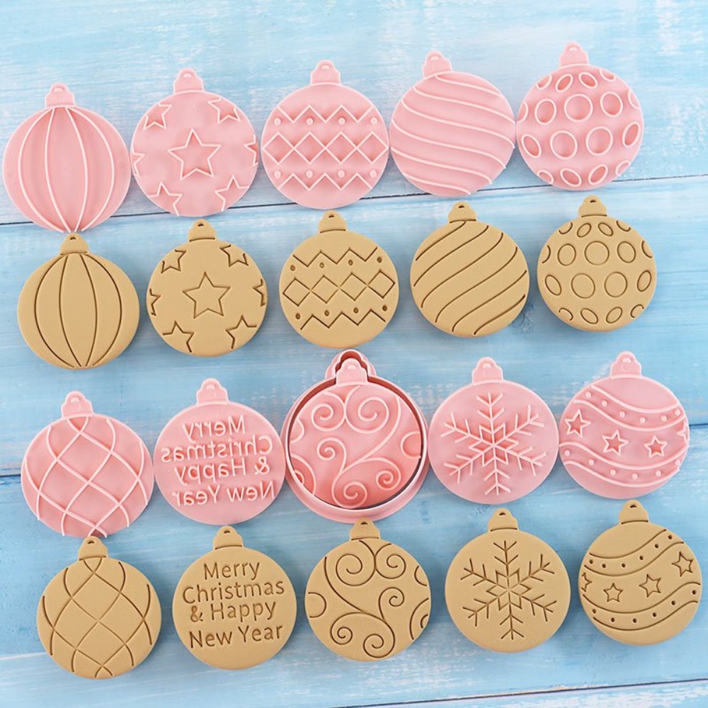 11Pcs Christmas Ornament Cooki - Kitchen Baking Cookies ulasan dan harga
