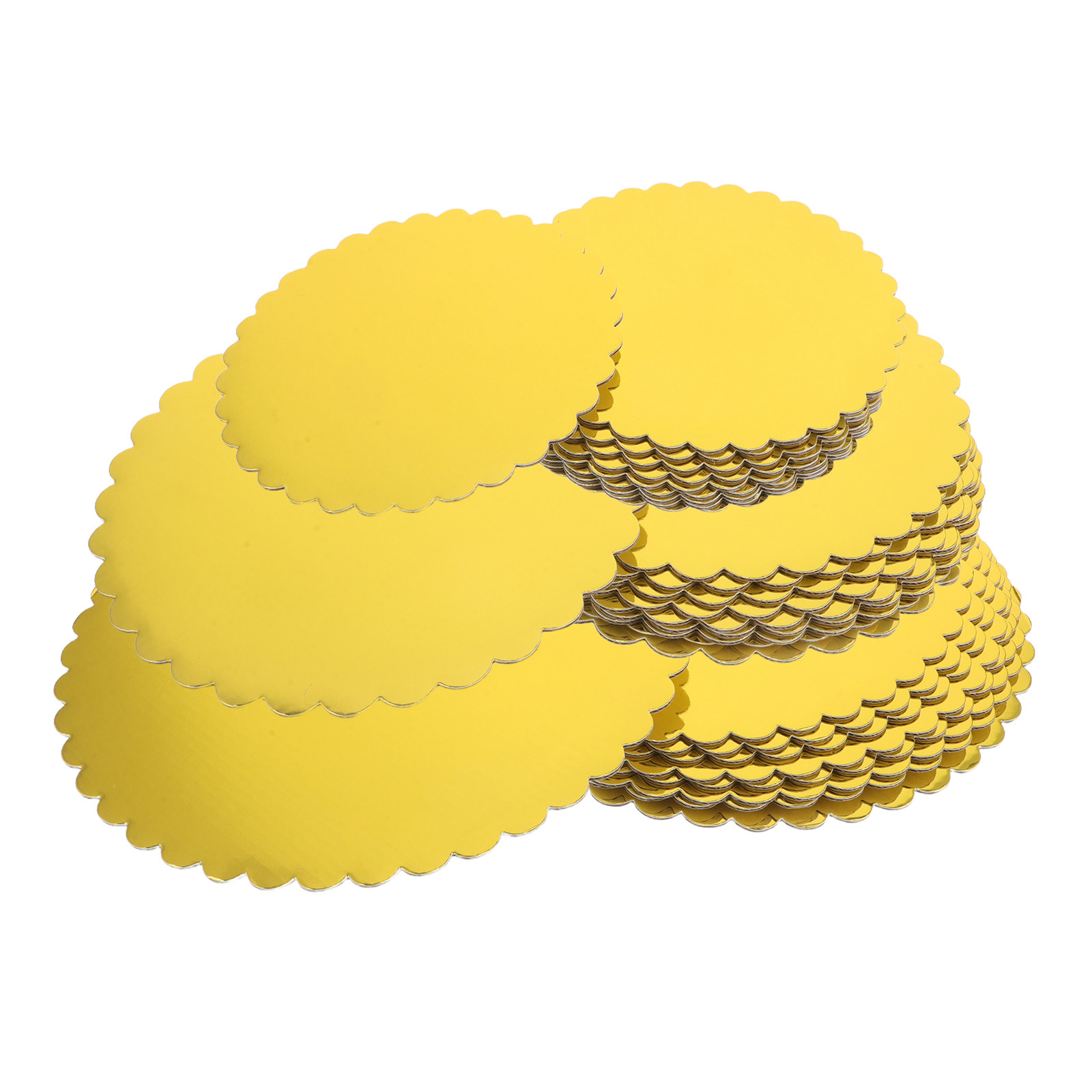 60Pcs Gold Round Cake Board Co - Cake Board Round ulasan dan harga