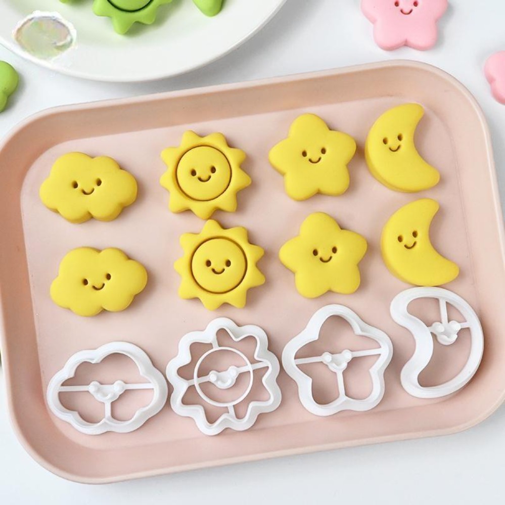 Cookie Cutters Moon Stars Sun  - Kitchen Baking Cookies ulasan dan harga