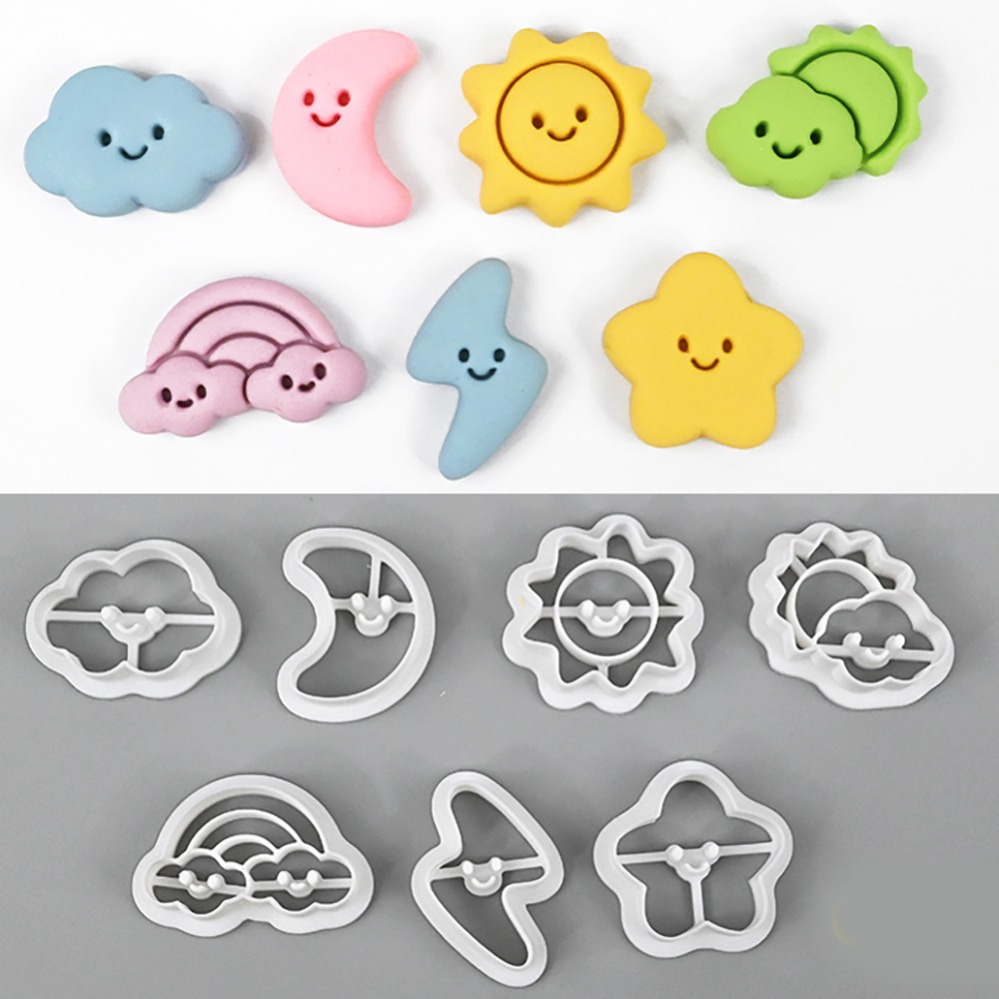 Cookie Cutters Moon Stars Sun  - Kitchen Baking Cookies ulasan dan harga