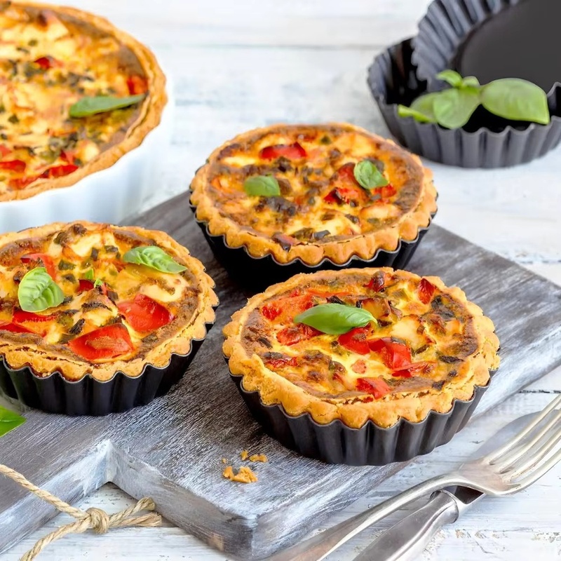 1pc Removable Bottom Fluted Ta - Kitchen Baking Pan ulasan dan harga